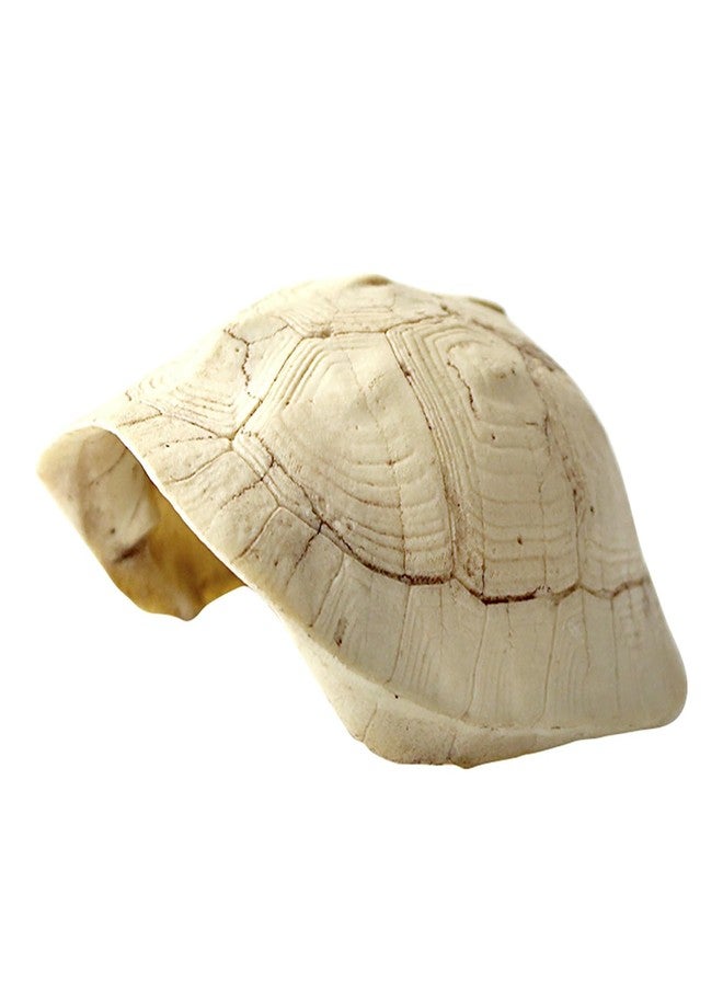 OMEM Reptile Breeding Box Shelter Terrarium Hideout Hide Caves Climbing Platform Resin Turtle Shell Habitat Decor - Image 1